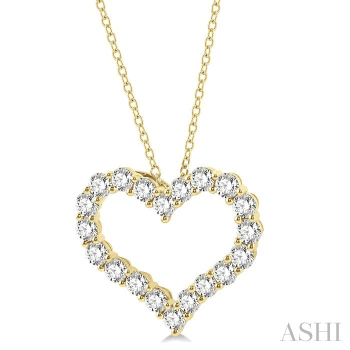 Heart Shape Diamond Fashion Pendant
