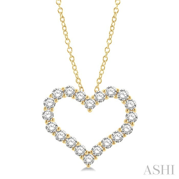 Heart Shape Diamond Fashion Pendant
