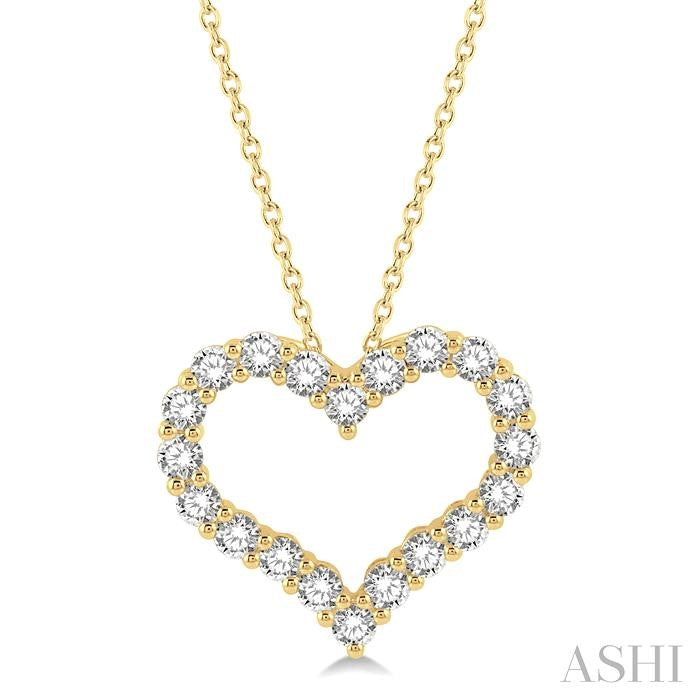 Heart Shape Diamond Fashion Pendant