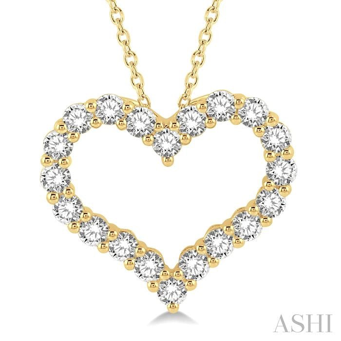 Heart Shape Diamond Fashion Pendant