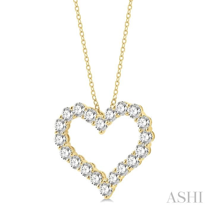 Heart Shape Diamond Fashion Pendant