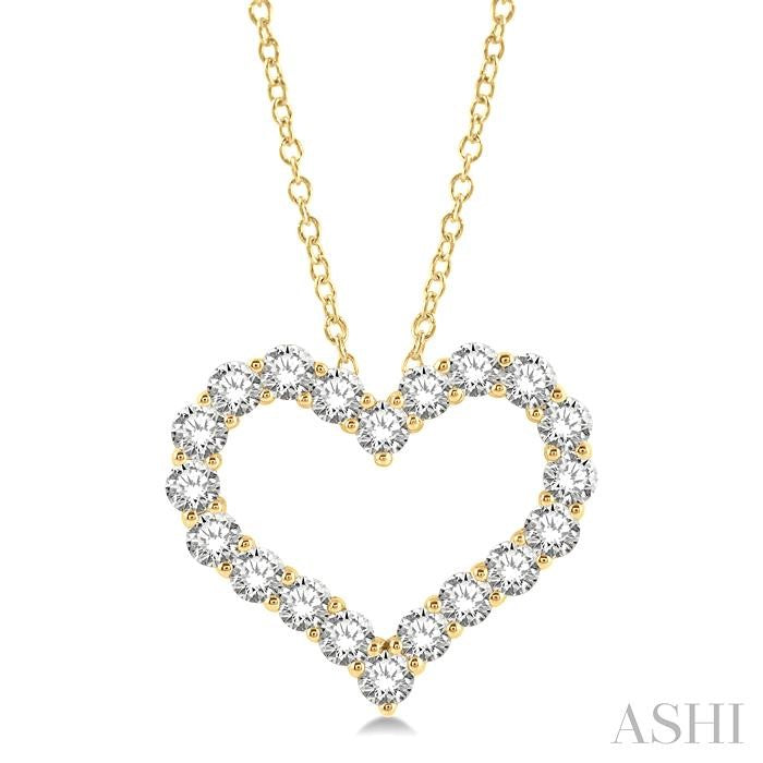 Heart Shape Diamond Fashion Pendant