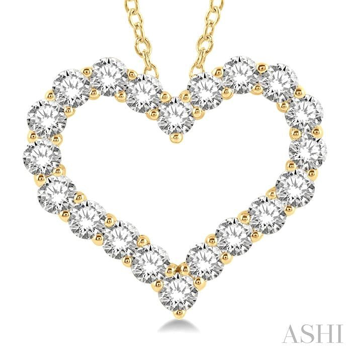 Heart Shape Diamond Fashion Pendant