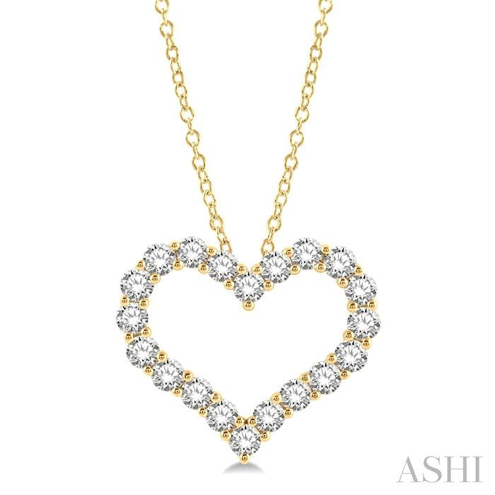 Heart Shape Diamond Fashion Pendant