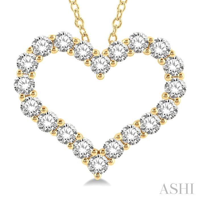 Heart Shape Diamond Fashion Pendant