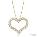 Heart Shape Diamond Fashion Pendant