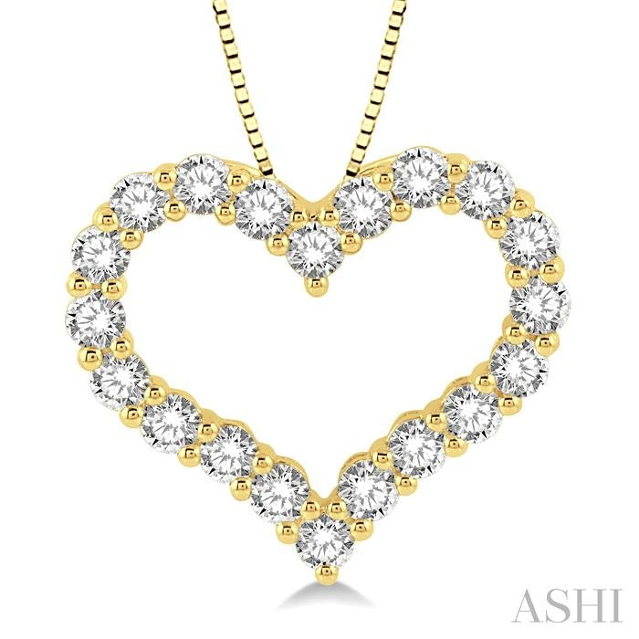 Heart Shape Diamond Fashion Pendant