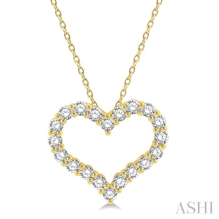 Heart Shape Diamond Fashion Pendant