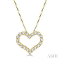 Heart Shape Diamond Fashion Pendant