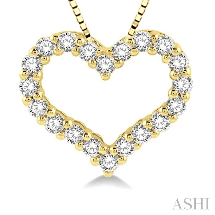 Heart Shape Diamond Fashion Pendant