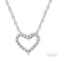 Heart Shape Diamond Fashion Pendant