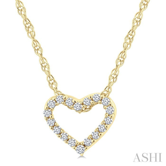 Heart Shape Diamond Fashion Pendant