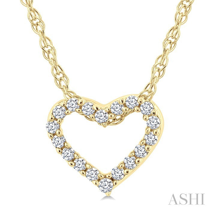 Heart Shape Diamond Fashion Pendant
