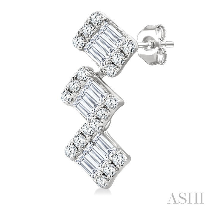 Fusion Diamond Earrings