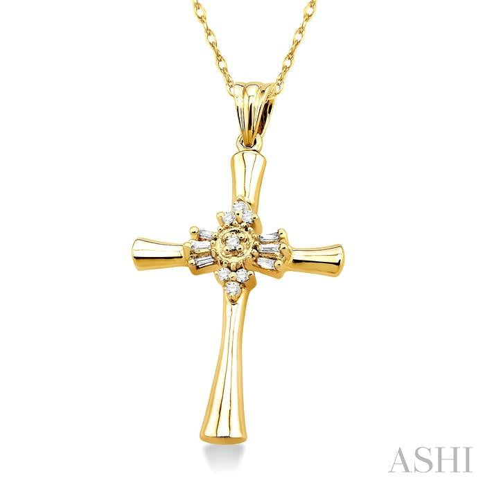 Cross Diamond Fashion Pendant