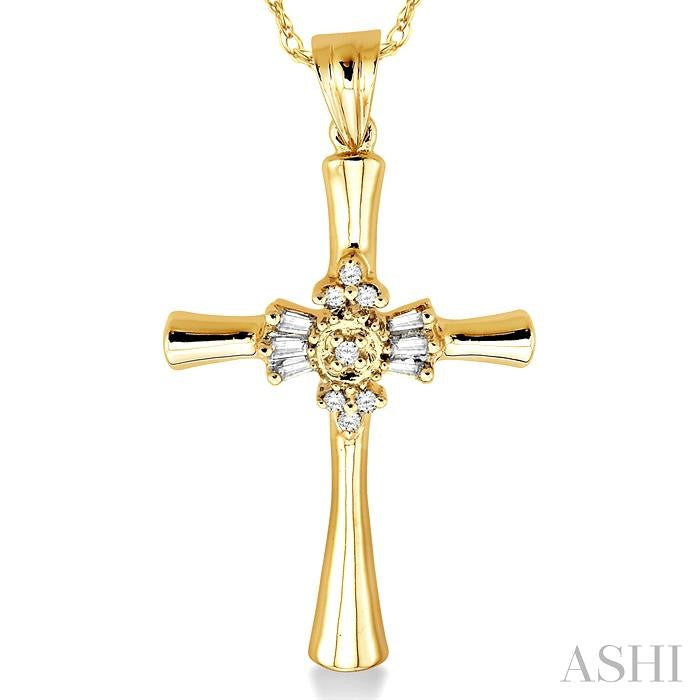 Cross Diamond Fashion Pendant