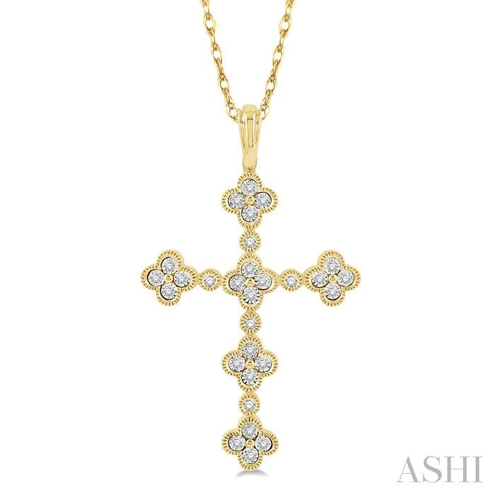 Cross Diamond Fashion Pendant