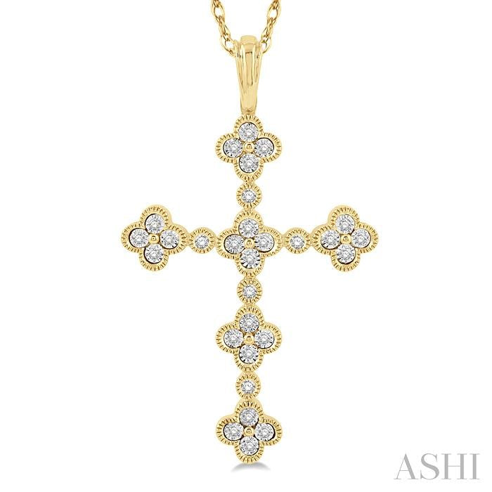 Cross Diamond Fashion Pendant