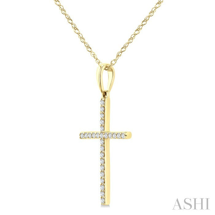 Cross Petite Diamond Fashion Pendant