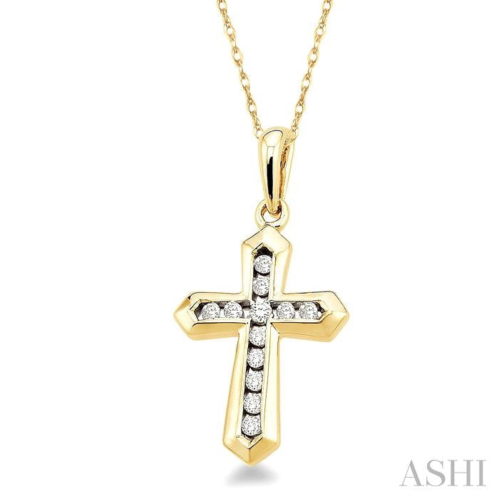 Cross Diamond Fashion Pendant