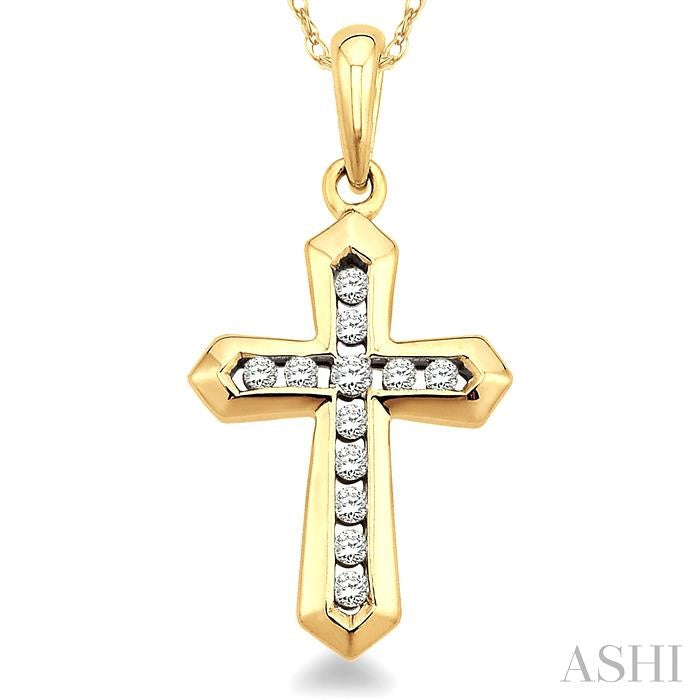 Cross Diamond Fashion Pendant