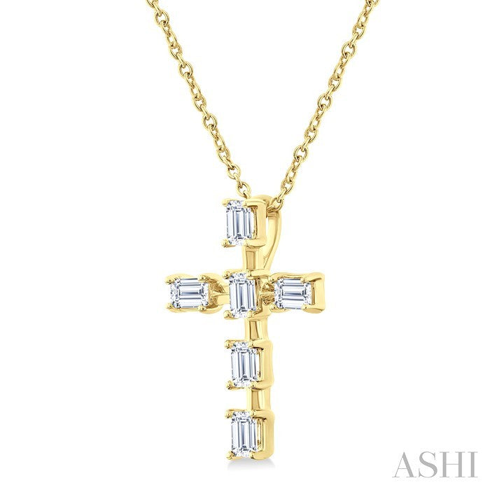 Cross Diamond Fashion Pendant