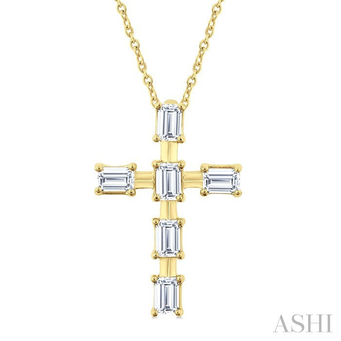 Cross Diamond Fashion Pendant