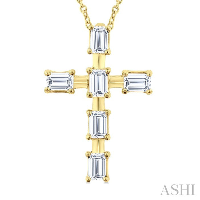Cross Diamond Fashion Pendant