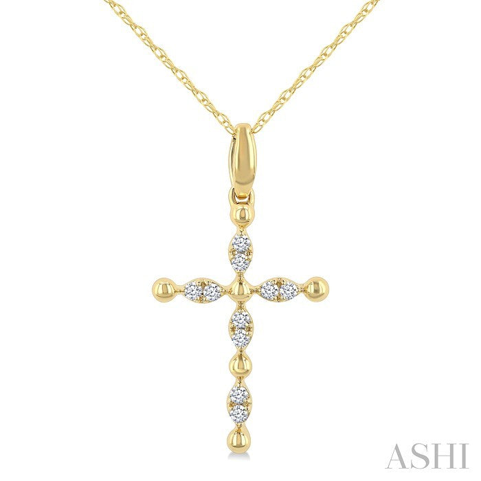 Cross Diamond Fashion Pendant