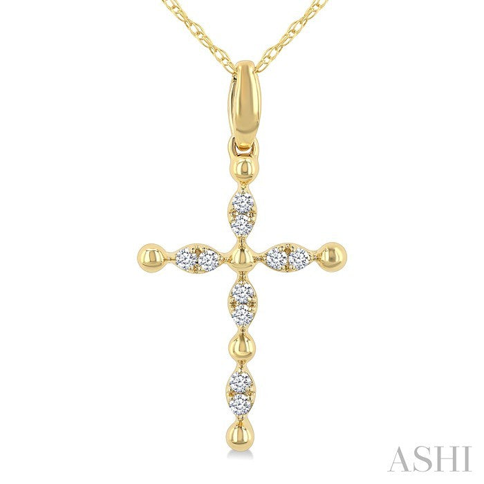 Cross Diamond Fashion Pendant