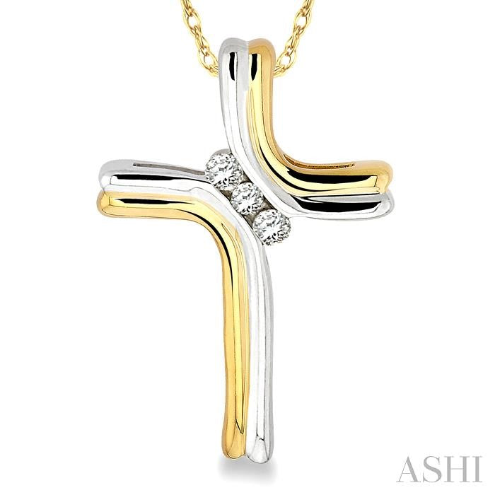 Cross Diamond Fashion Pendant