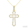 Cross Diamond Fashion Pendant