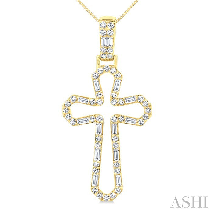 Cross Diamond Fashion Pendant