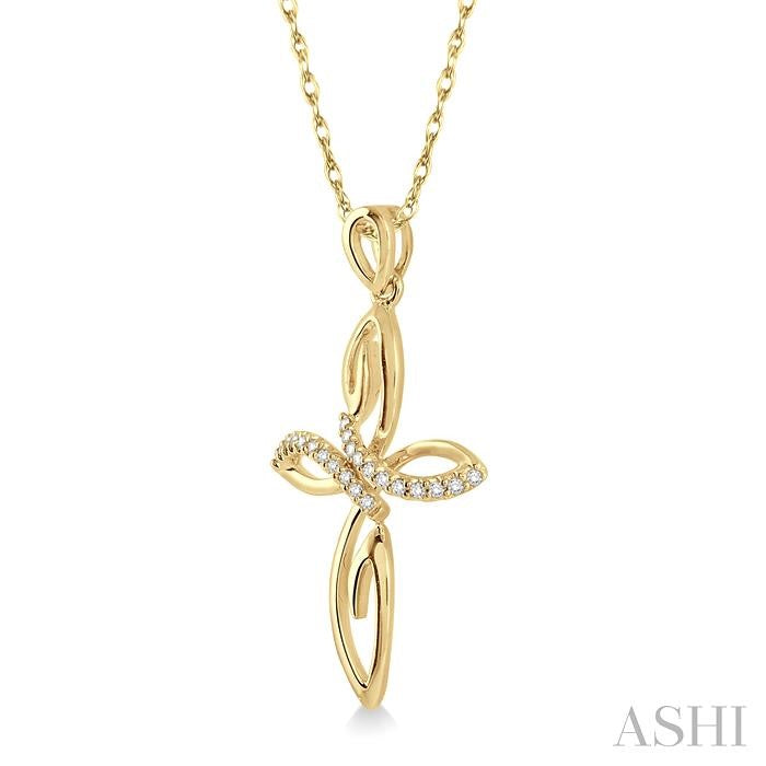 Cross Diamond Fashion Pendant