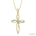 Cross Diamond Fashion Pendant