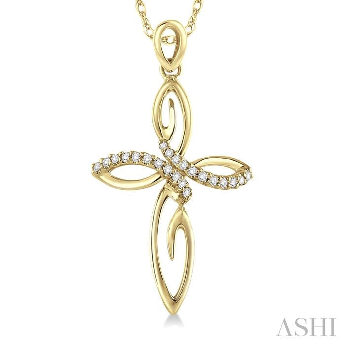 Cross Diamond Fashion Pendant