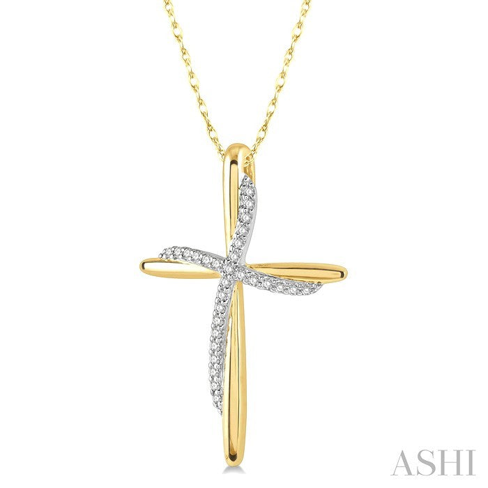 Cross Diamond Fashion Pendant