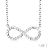 Infinity Petite Diamond Necklace