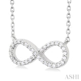 Infinity Petite Diamond Necklace
