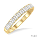 Stackable Baguette Diamond Fashion Ring