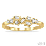 Scatter Baguette Diamond Fashion Ring