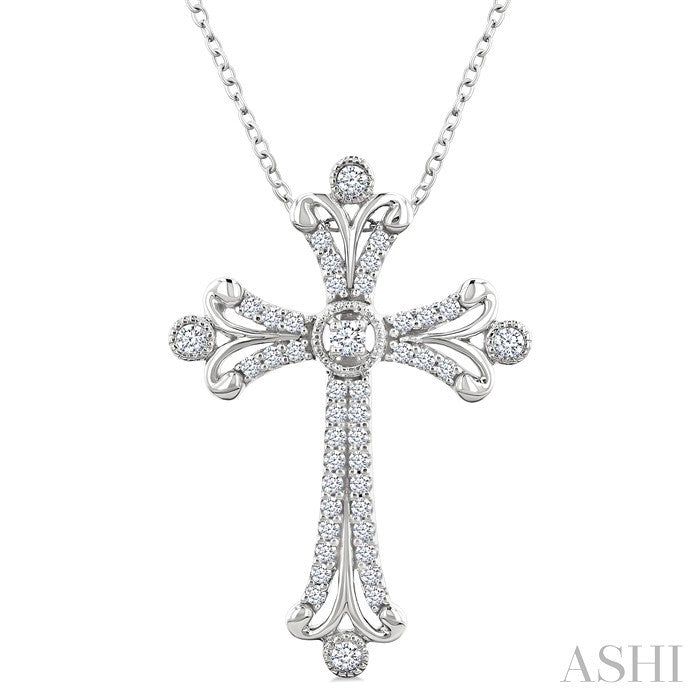 Cross Diamond Fashion Pendant