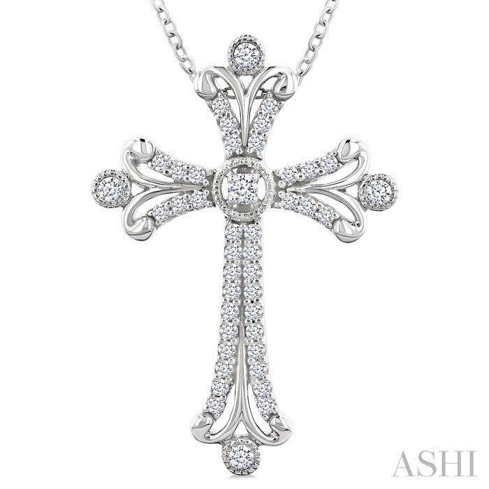 Cross Diamond Fashion Pendant