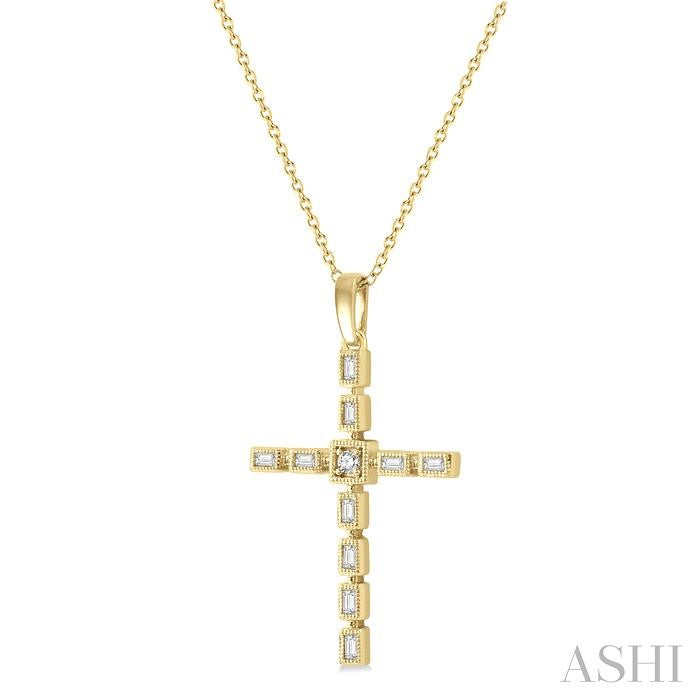 Cross Diamond Fashion Pendant