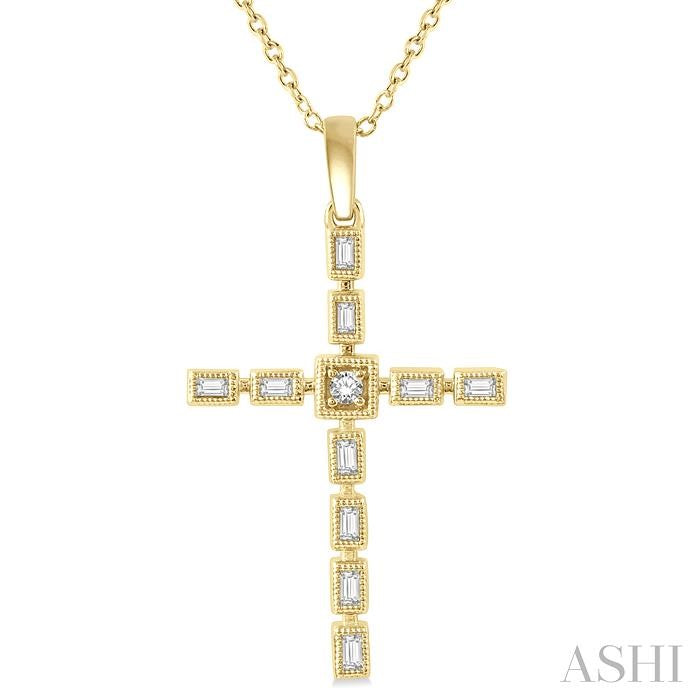 Cross Diamond Fashion Pendant