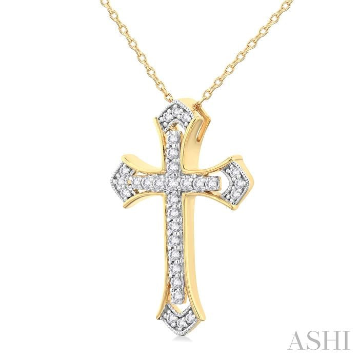 Cross Diamond Fashion Pendant
