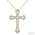 Cross Diamond Fashion Pendant