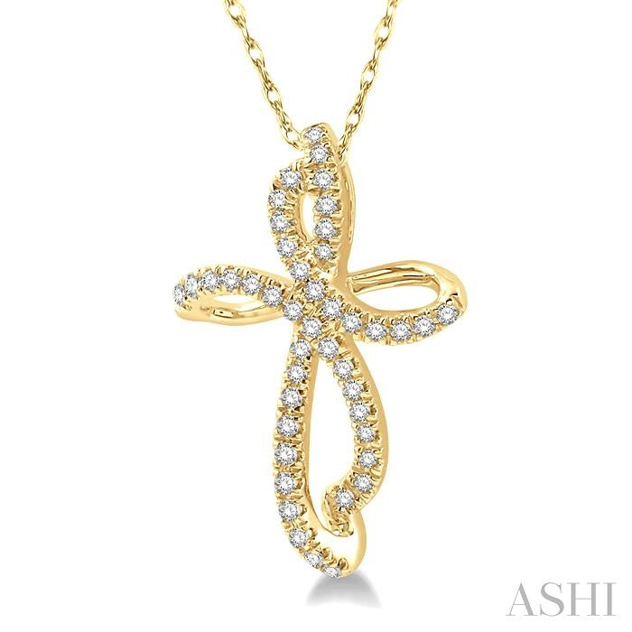 Cross Diamond Fashion Pendant