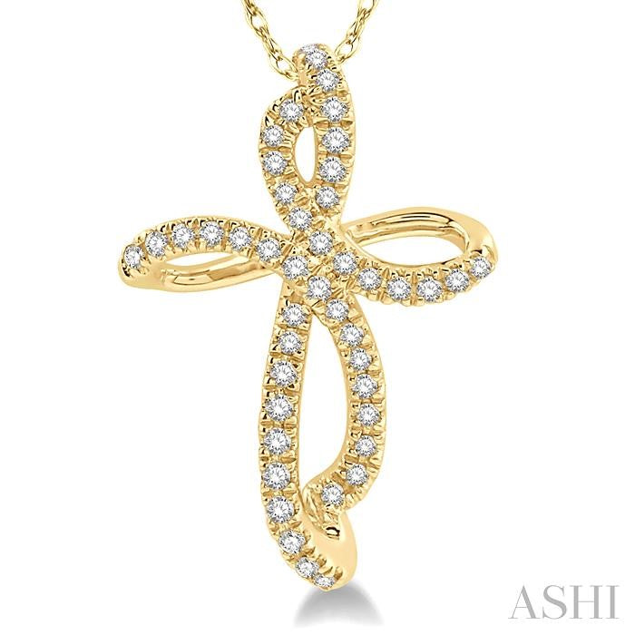 Cross Diamond Fashion Pendant