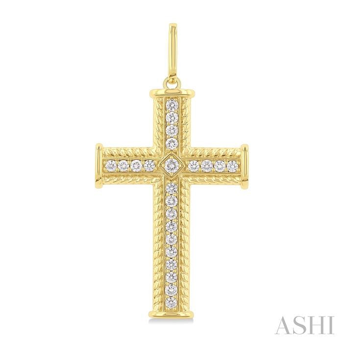 Cross Diamond Fashion Pendant